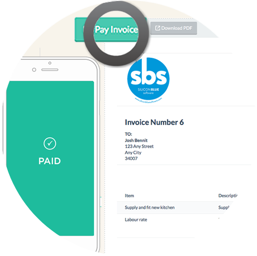 TradeInvoice365 dashboard